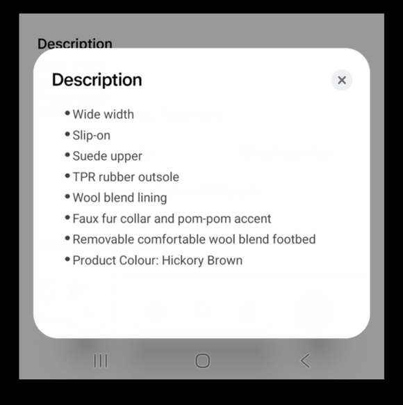 Bearpaw Suede Wide Width Slippers with Pom-Pom Size 9, New With Tags! - Picture 3 of 17